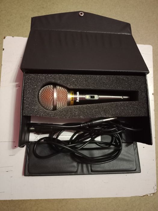 Новый микрофон дёшево.
