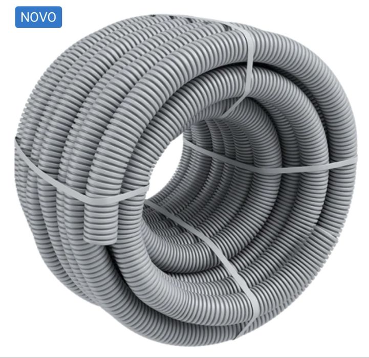 Novo - Tubo Flexivel DN63/75 anti-bacteriano e anti-estatico  para VMC - HEATPEX