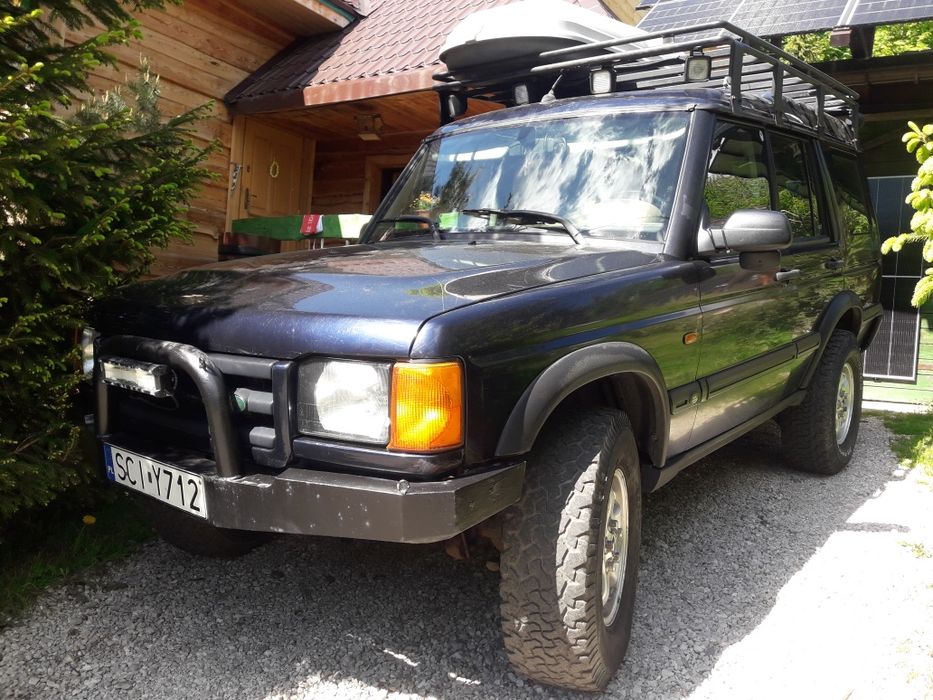 Discovery 2 II TD5 7 osób ZDROWY lift BDB stan ledy Chip tuning 2xkoła