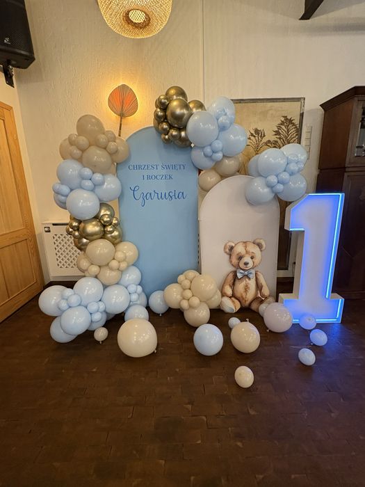 Ścianki balonowe i dekoracje balonowe