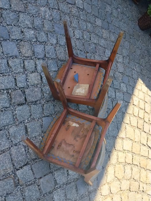 Krzesło Hałas Aster  PRL cena za dwie sztuki tanio Retro Trzebinia