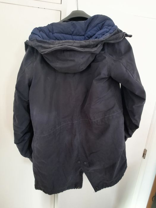 Parka Scotch &Soda navy blue