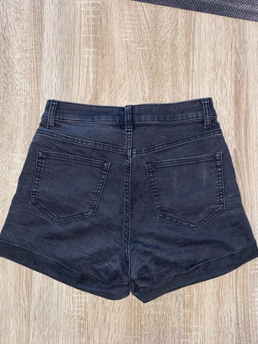 czarne spodenki h&m S
