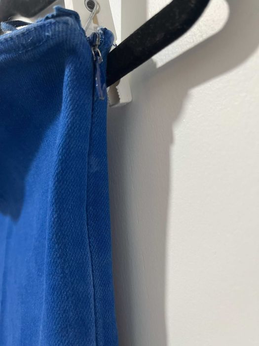 Vestido curto Tomara que Caia em Jeans (ou Denim) da Zara