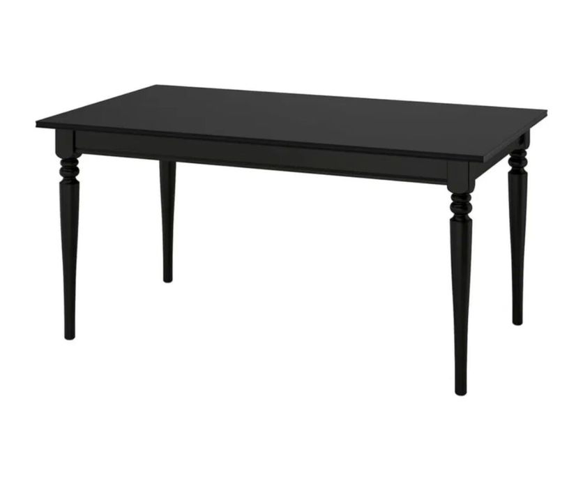 VENDO URGENTE- ROSENTORP - Mesa extensível, preto, 155/215x87 cm