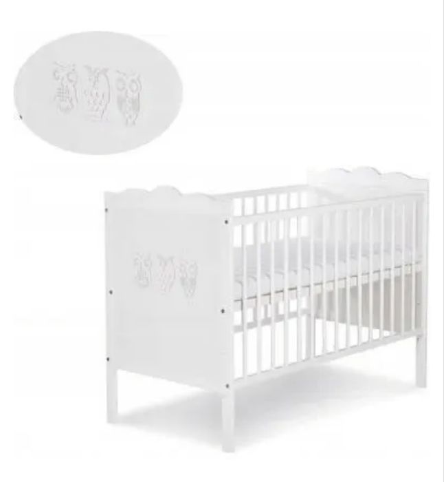 Łóżeczko dziecięce sosnowe