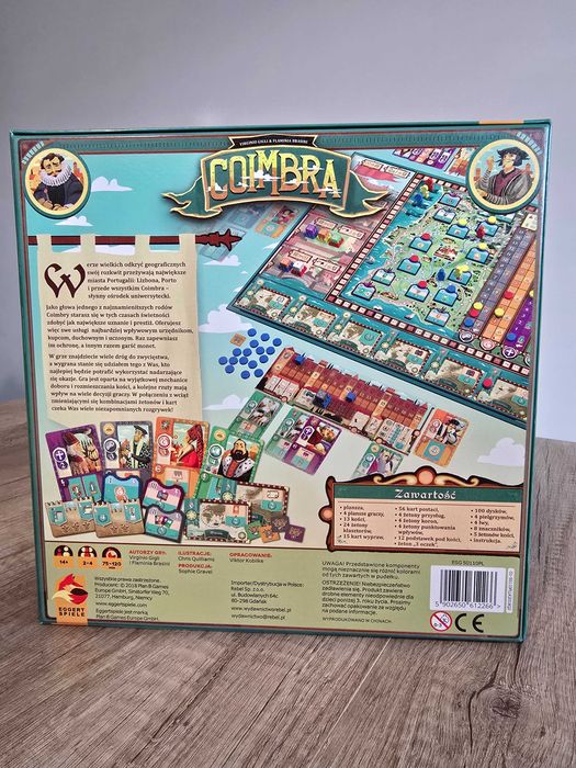 Coimbra PL – gra planszowa – stan bardzo dobry