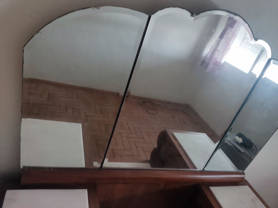 Toucador Art Déco com espelho