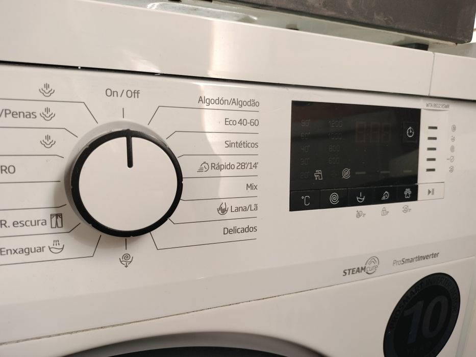 Máquina de lavar roupa Beko 8kg — pouco uso