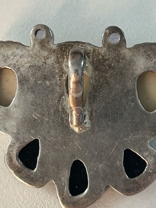 Подвеска кулон  Маски серебро 925 кость