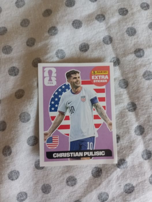 Cromo raro Cristian Pulisic