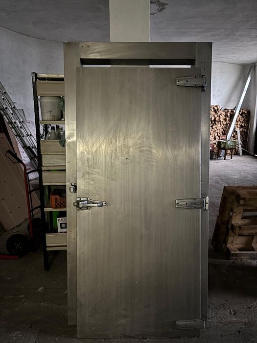 Porta e Aro Inox de Câmara Frigorífica