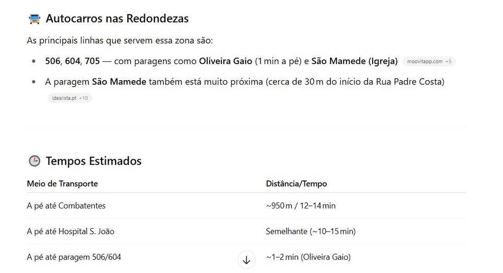 Arrendamento  T0 - em rua Padre Costa, 465