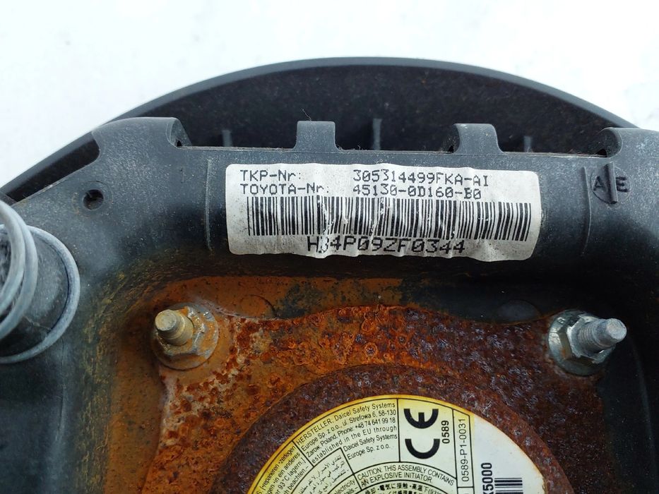 Airbag do volante TOYOTA Yaris (_P9_)