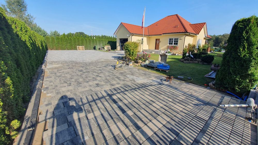 Usługi ogrodnicze, brukarskie, koparka, minikoparka+młot, chwytak