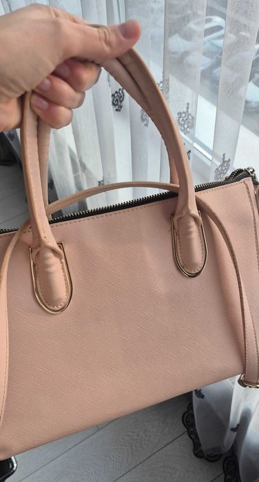 Сумка жіноча рожева forever 21
