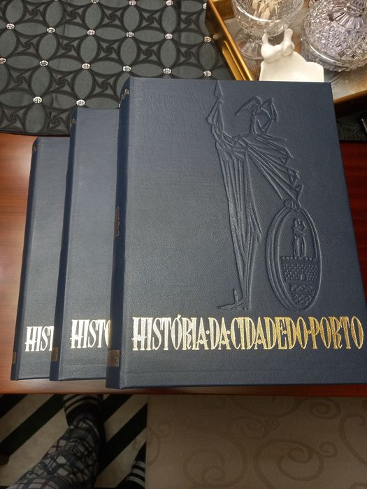 Coleção 3 volumes,  história da cidade do porto