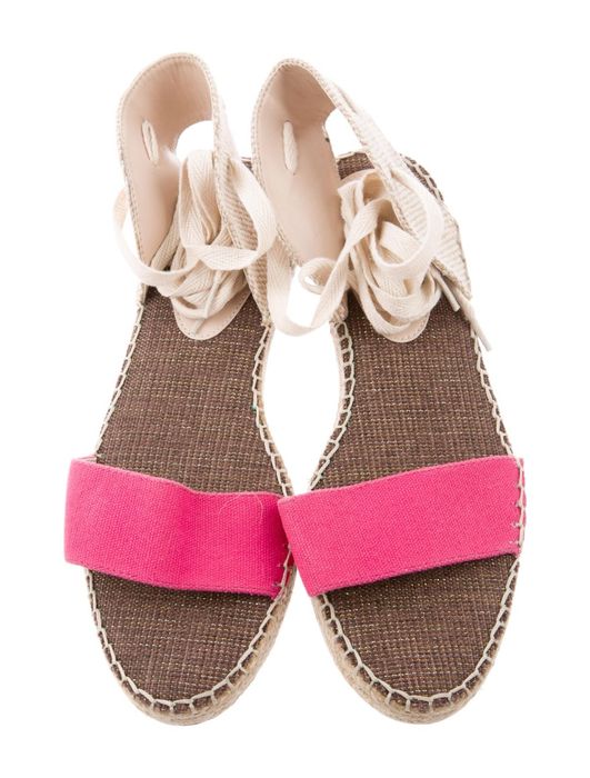 Nowe Espadryle Victoria’s Secret z wiązaniem wokół kostki, rozm. 37,5