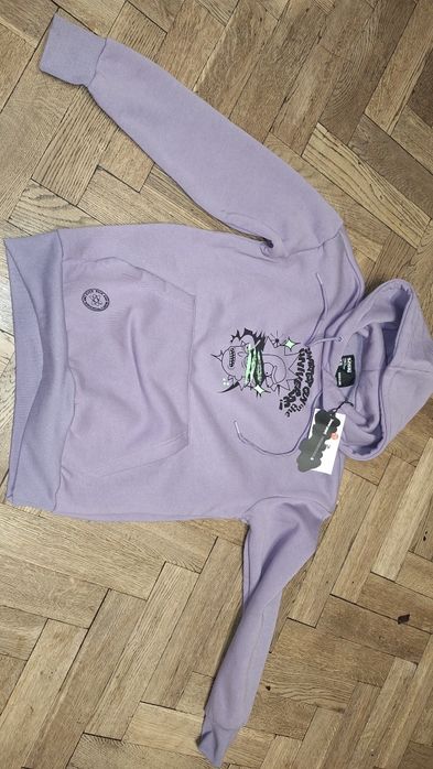 Nowa bluza kangurka xs regular fit Rick and Morty męska chłopięca Fioletowa