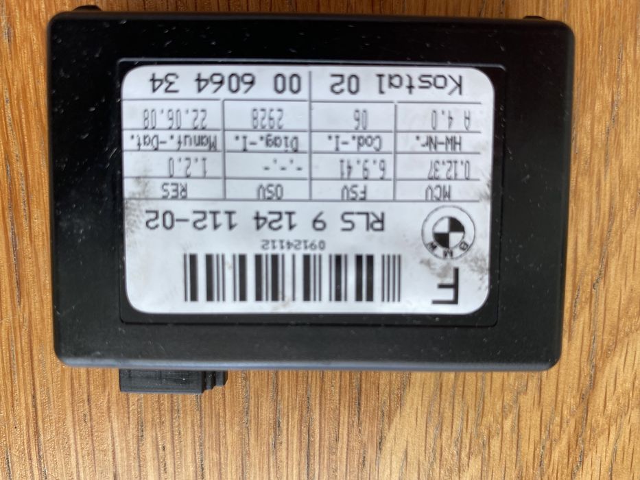 Sensor de chuva e luz BMW 320D