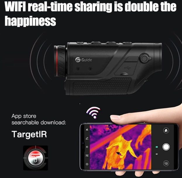 Монокулярний Тепловізор GUIDE TD 420