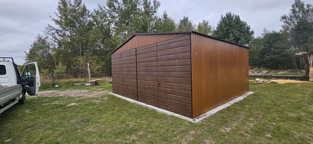 GARAŻ Drewnopodobny Hala Wiata Rolnicza Budka ogrodowa Magazyn Blaszak