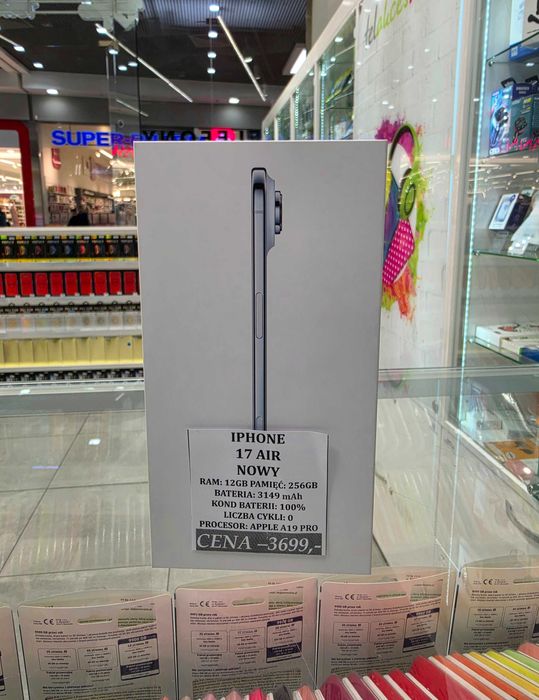 Iphone 17 Air 256GB NOWY Telakces Felicity *Raty 0%