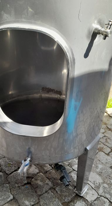 Cuba inox 500 litros