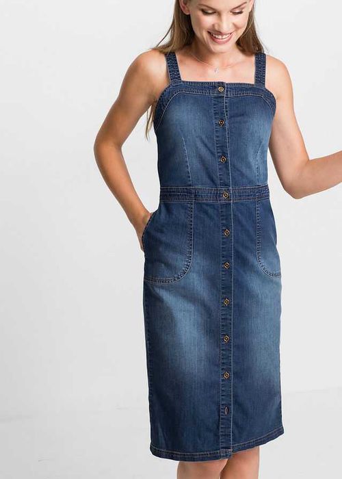 Джинсовий сарафан Bonprix