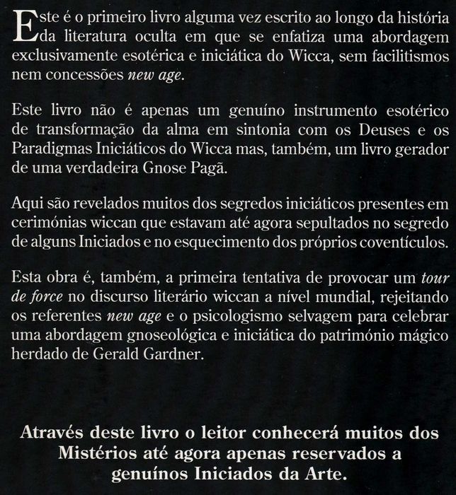 Ritos e Mistérios Secretos do Wicca de Gilberto Lascariz [Portes Incs]