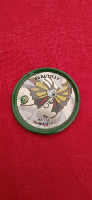 Tazo de metal, n° 2 -Beautifly