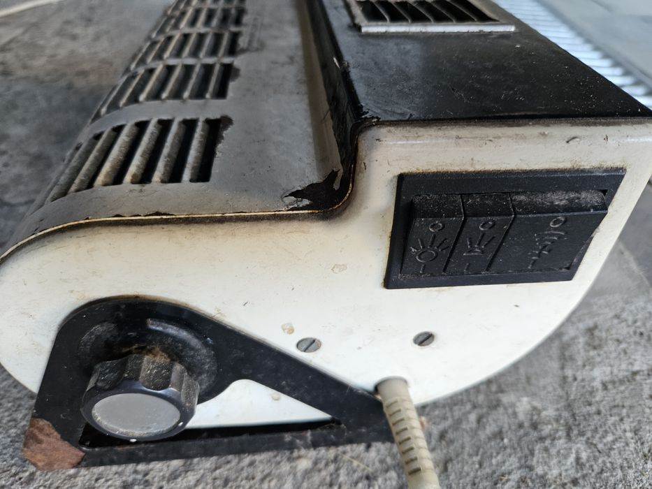 Grzejnik elektryczny prl antyk sprawny