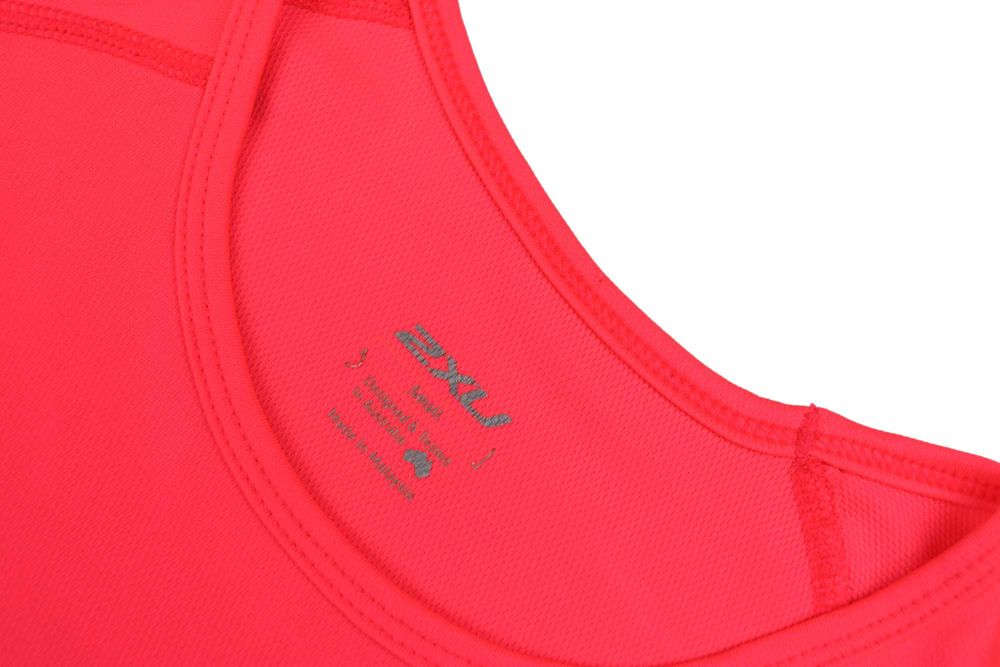 2XU luźna koszulka sportowa neonowa morela S