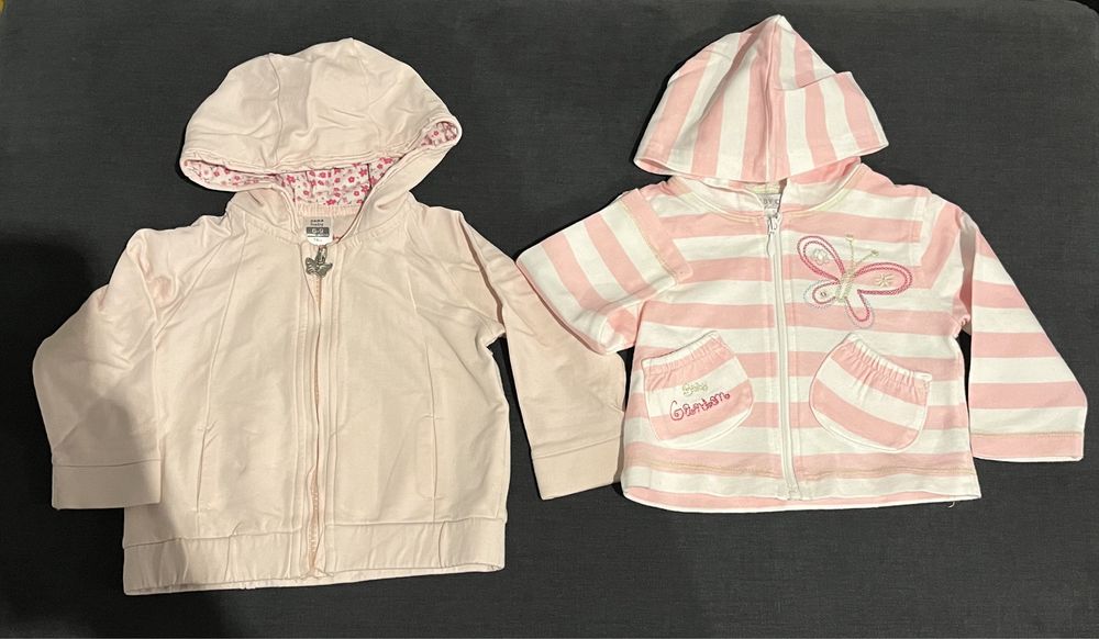 Casacos menina Zara e Baby Code