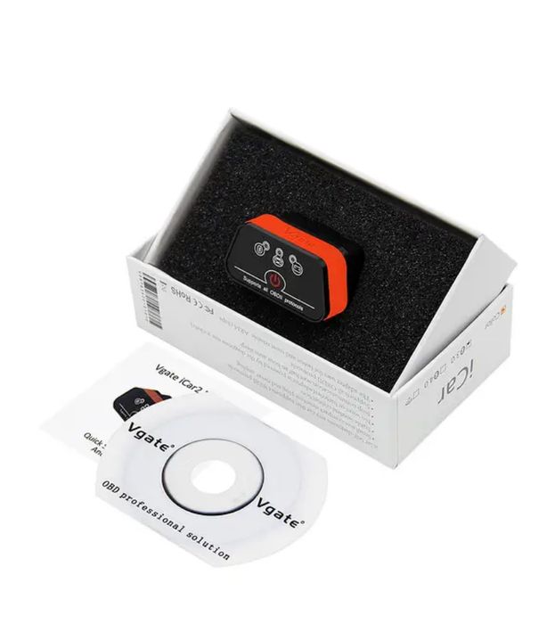 Діагностичний автосканер Vgate iCar2 Bluetooth 3.0 OBD - 2.