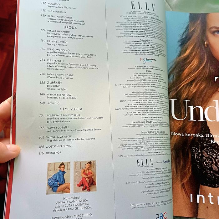 Elle magazyn moda diety cwiczenia styl zdrowie