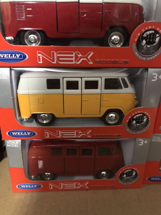Miniaturas VW pão de forma 1:36