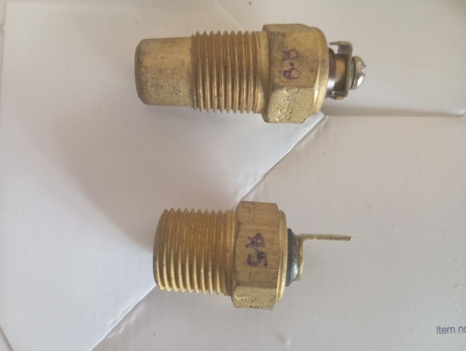 Датчики температури системи охолодження