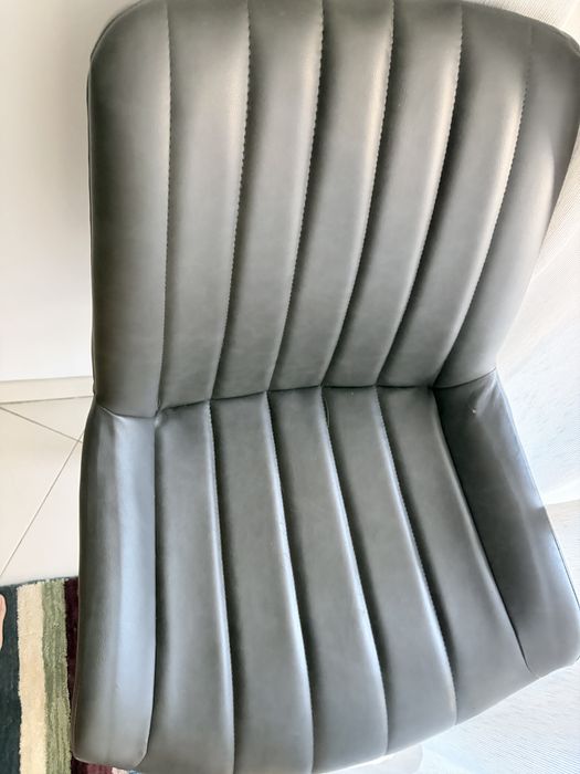 Conjunto de 4 cadeiras de jantar pretas