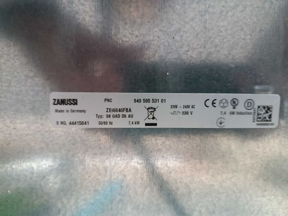 Placa de indução como nova
