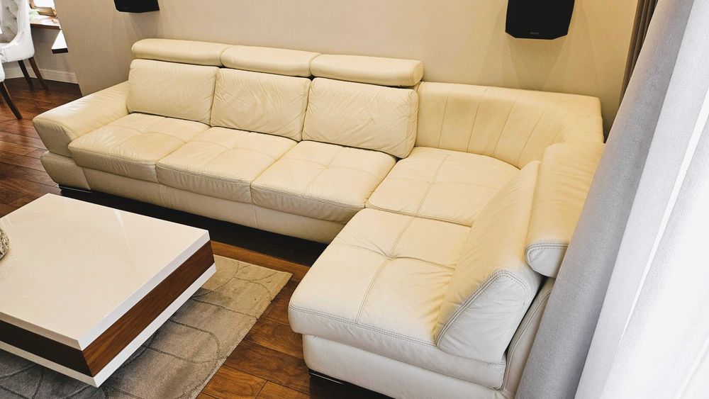 Sofa skórzana do salonu