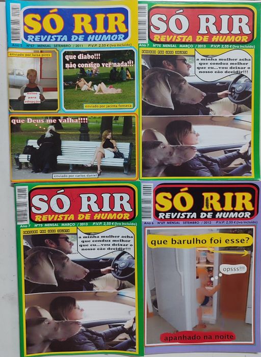 Revistas Só Rir ( várias)