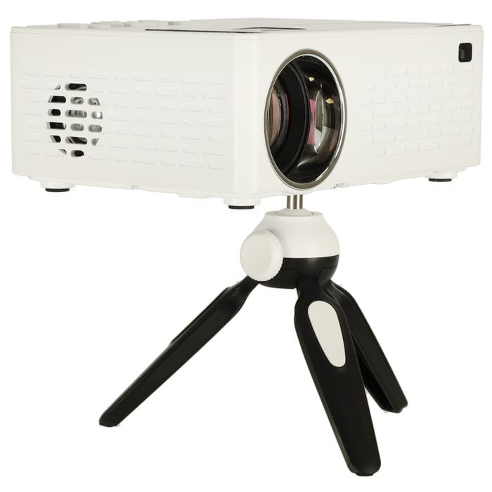 Rzutnik Projektor Multimedialny LED Przenośny Głośnik Pilot