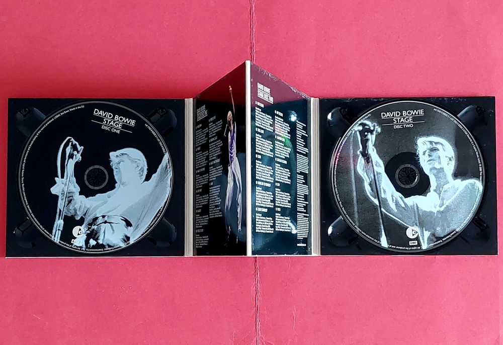 2 CDs David Bowie STAGE
