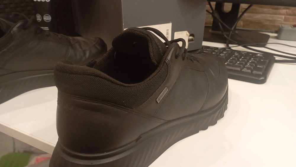 Чоловічі шкіряні кросівки ECCO Exostride Goretex. Оригінал. Р 43.
