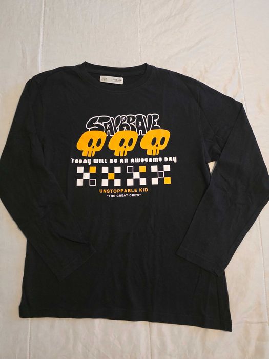 Tshirt manga comprida 11-12 anos