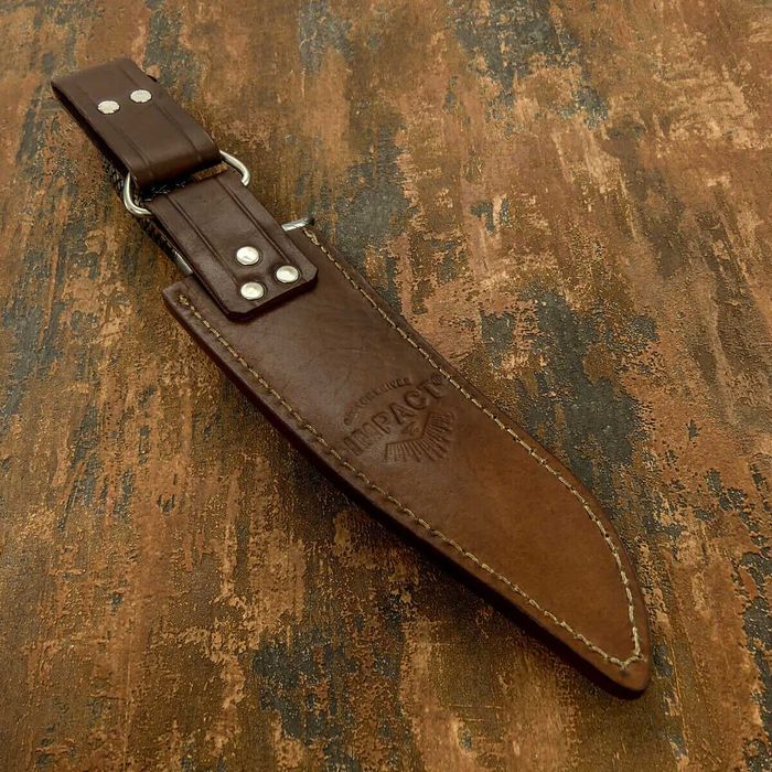 IMPACT nóż Bowie myśliwski Damast z Damastu DM 894 m