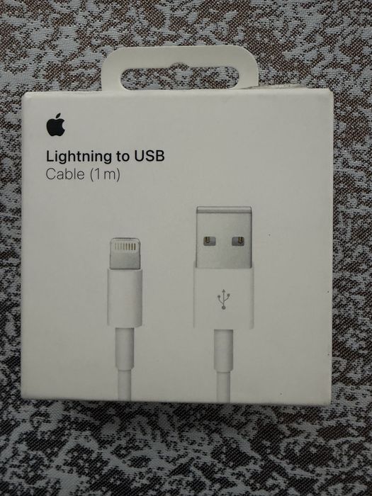 Przewód, kabel Apple USB 2.0 - Lightning 1m, oryginał