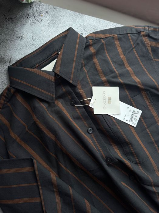 Uniqlo JW Anderson Оксфордська сорочка (у смужку) унісекс, розмір S,M