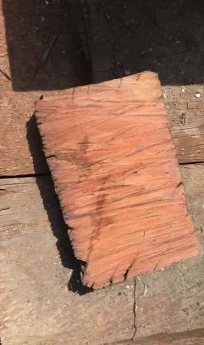 Belki rustykalne z drzewa Azobe # drzewo egzotyczne#